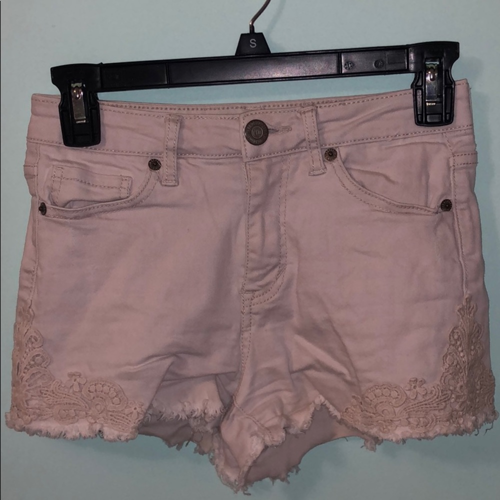 High waisted shorts